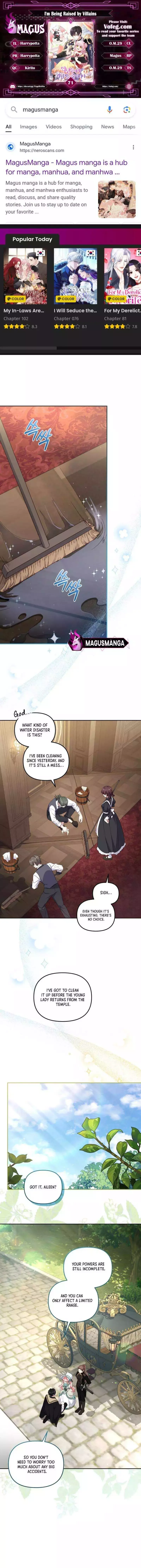 I’M Being Raised By Villains - Chapter 71 Page 1