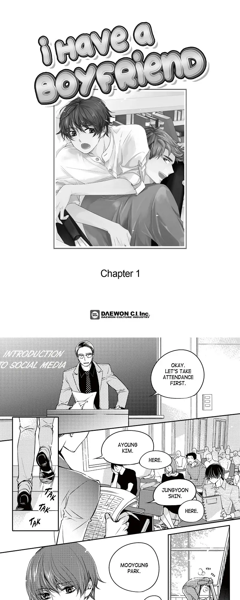 I Have A Boyfriend - Chapter 1 Page 1