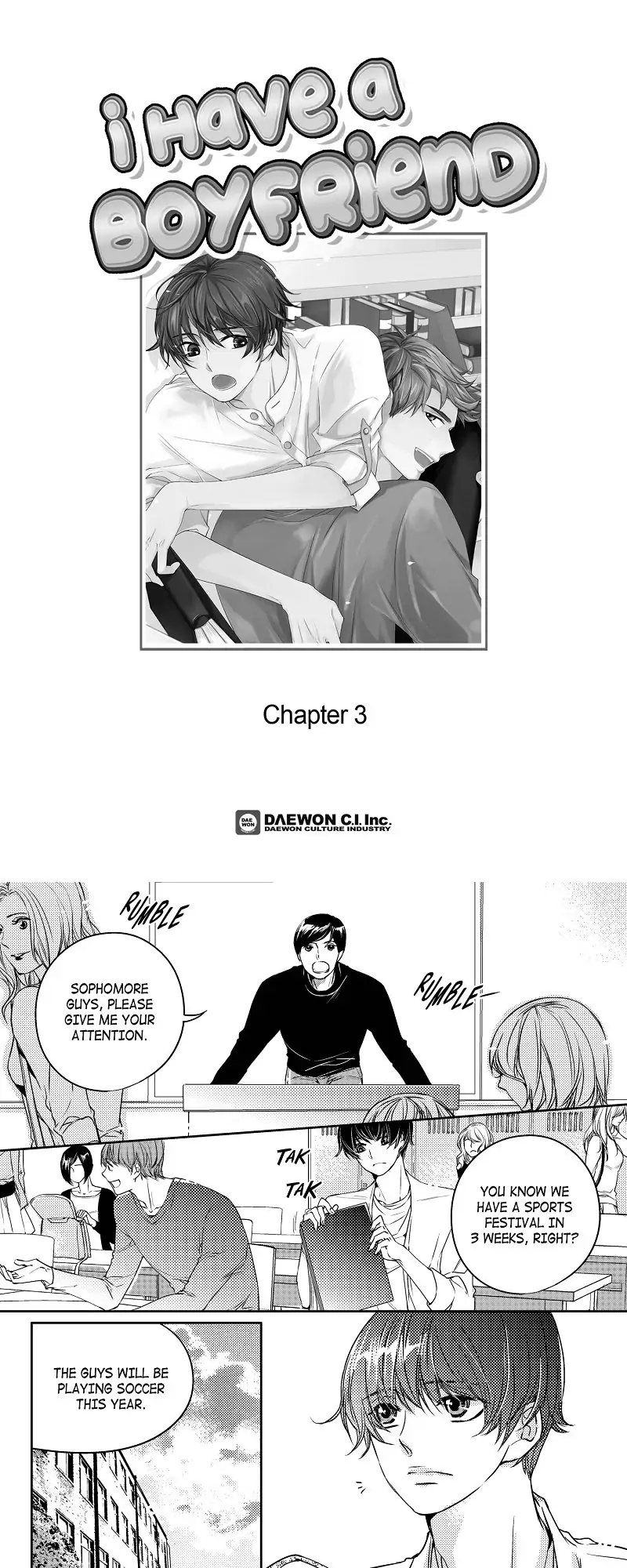 I Have A Boyfriend - Chapter 3 Page 1