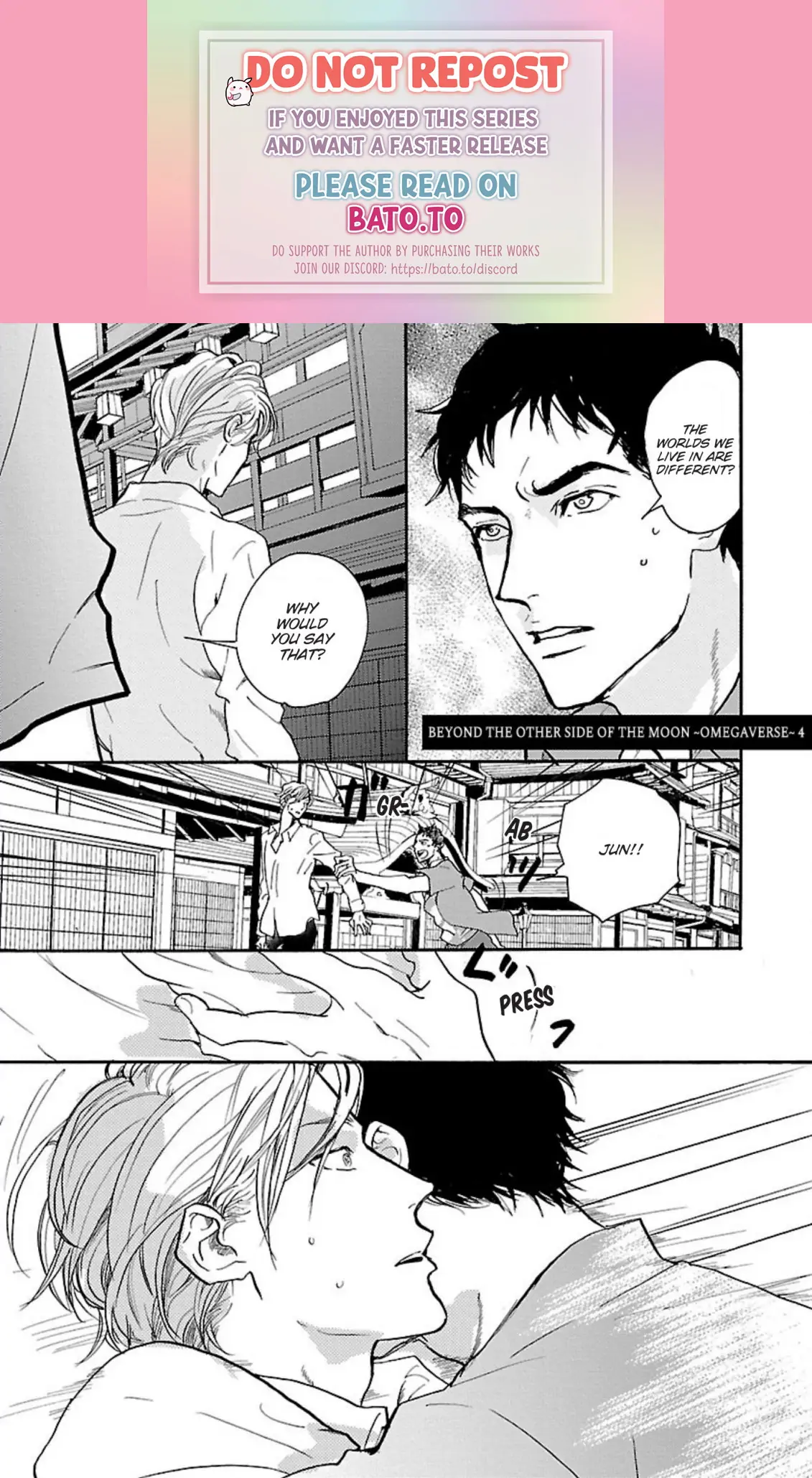 Beyond The Other Side Of The Moon ~Omegaverse~ - Chapter 4 Page 2