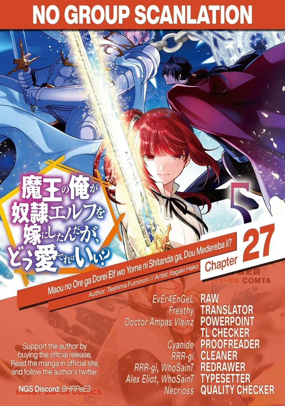 Maou No Ore Ga Dorei Elf Wo Yome Ni Shitanda Ga, Dou Medereba Ii? - Chapter 27 Page 35