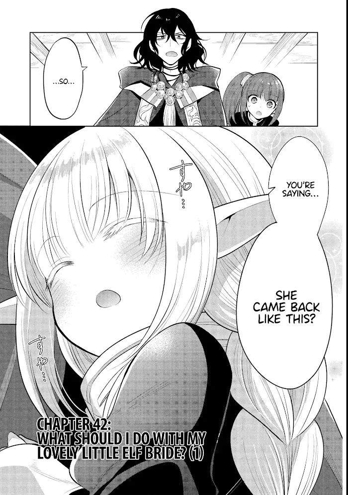 Maou No Ore Ga Dorei Elf Wo Yome Ni Shitanda Ga, Dou Medereba Ii? - Chapter 42 Page 1