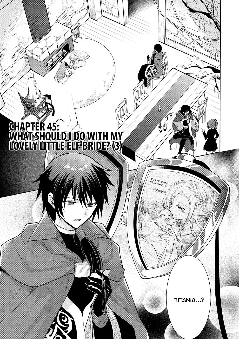 Maou No Ore Ga Dorei Elf Wo Yome Ni Shitanda Ga, Dou Medereba Ii? - Chapter 45 Page 1