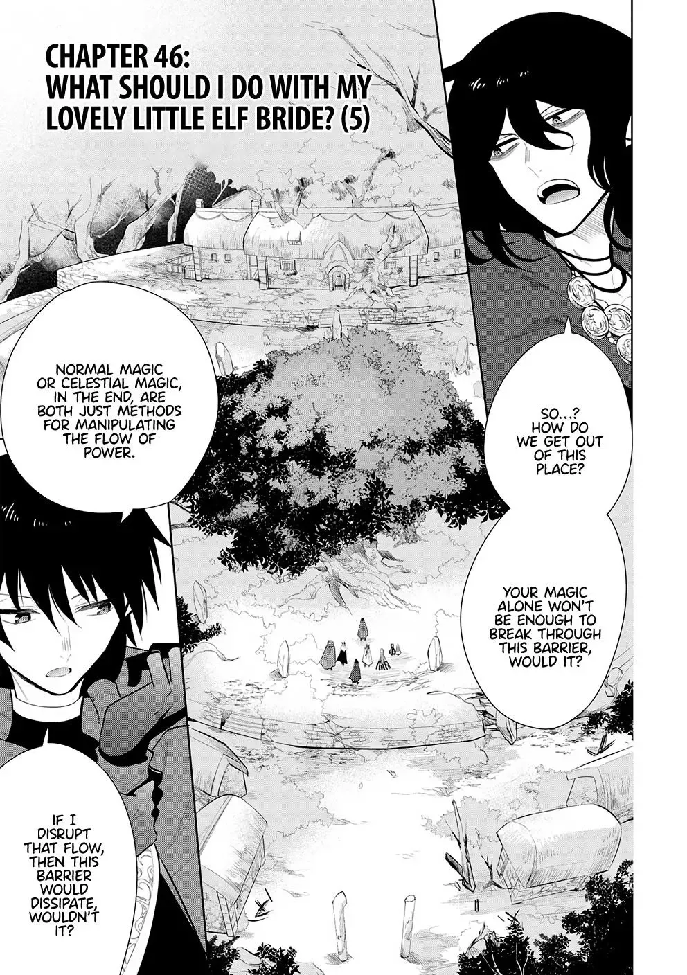 Maou No Ore Ga Dorei Elf Wo Yome Ni Shitanda Ga, Dou Medereba Ii? - Chapter 46 Page 1