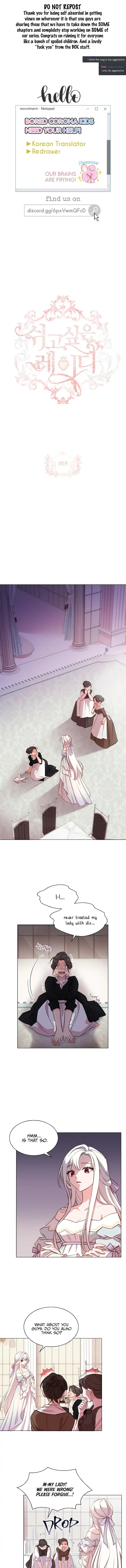 The Lady Wants To Rest - Chapter 3 Page 1