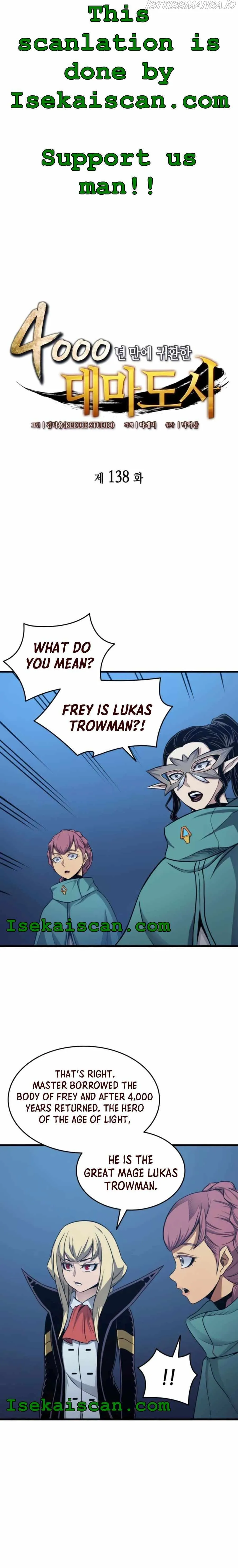The Great Mage Returns After 4000 Years - Chapter 138 Page 1