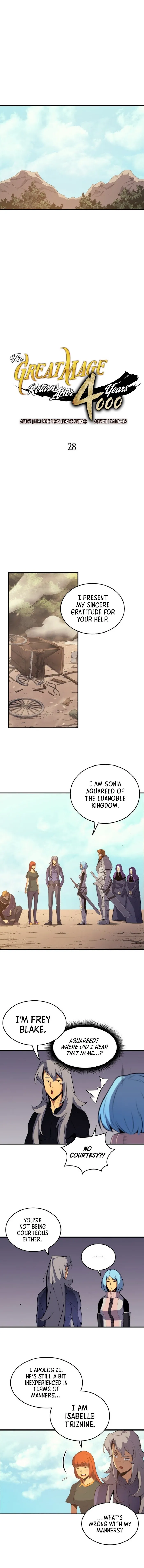 The Great Mage Returns After 4000 Years - Chapter 28 Page 4