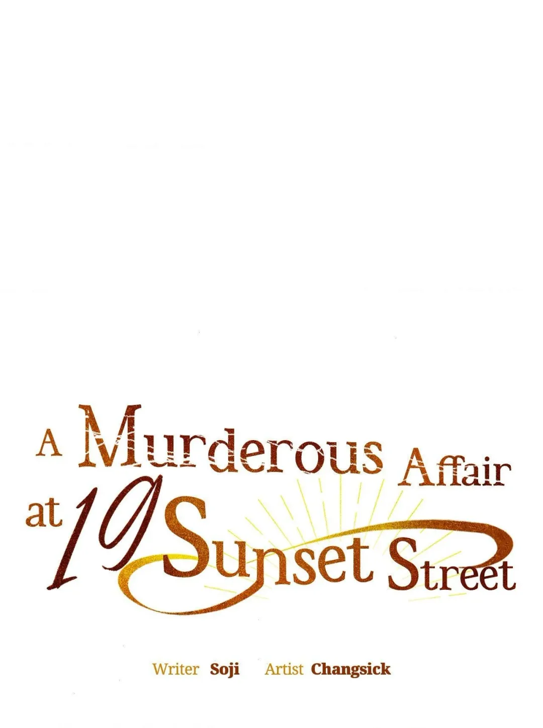 Murder on Sunset 19th Street - Chapter 38 Page 1