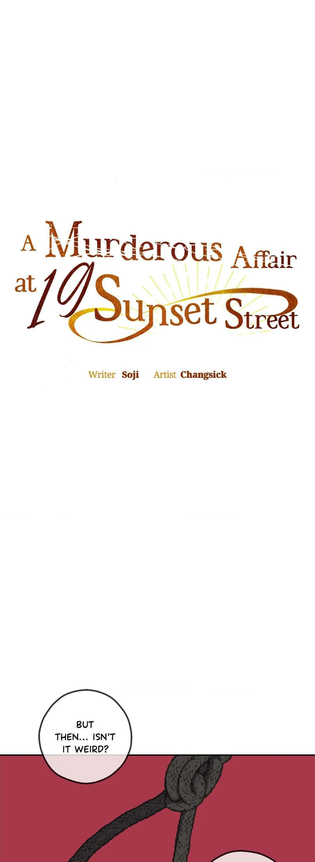Murder on Sunset 19th Street - Chapter 5 Page 1