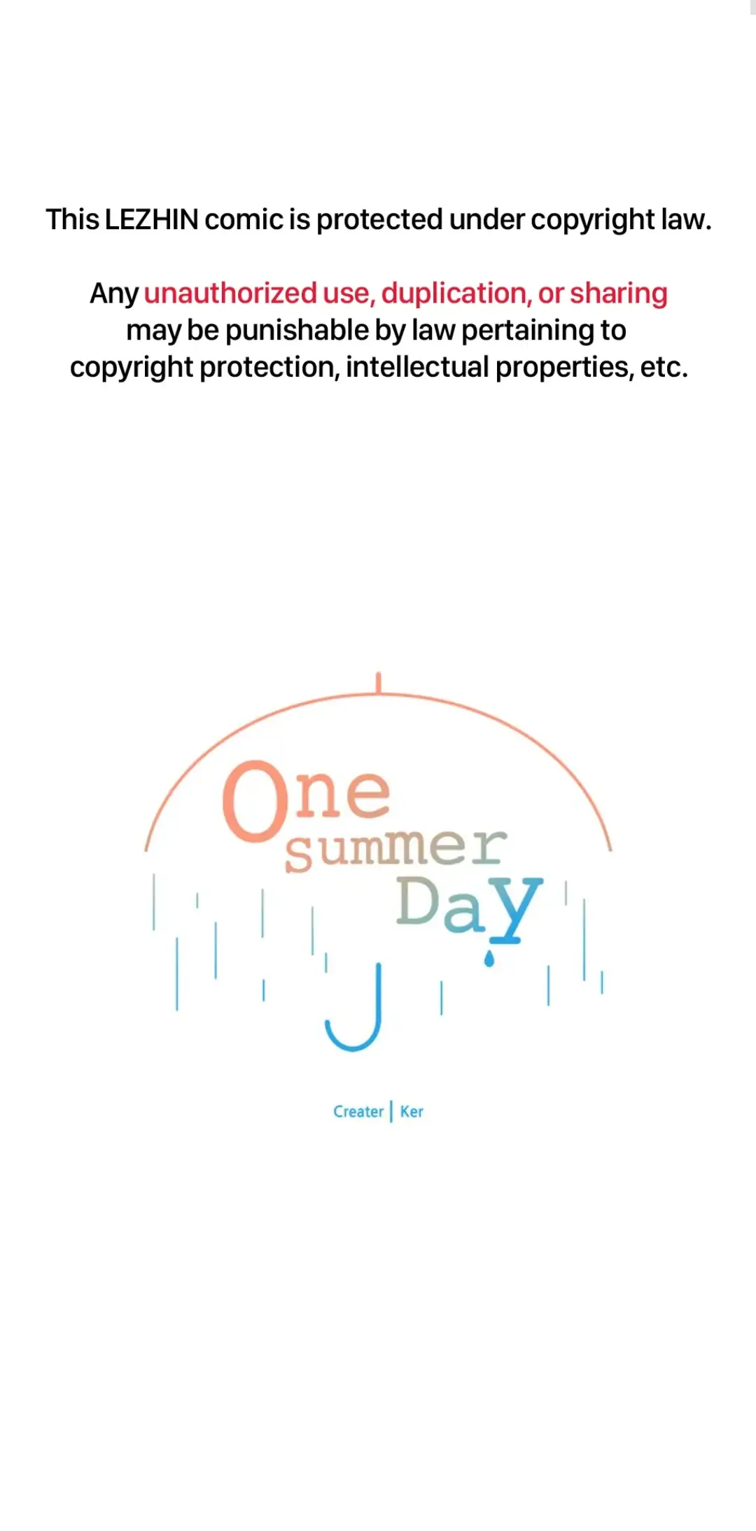 One Summer Day - Chapter 1 Page 2