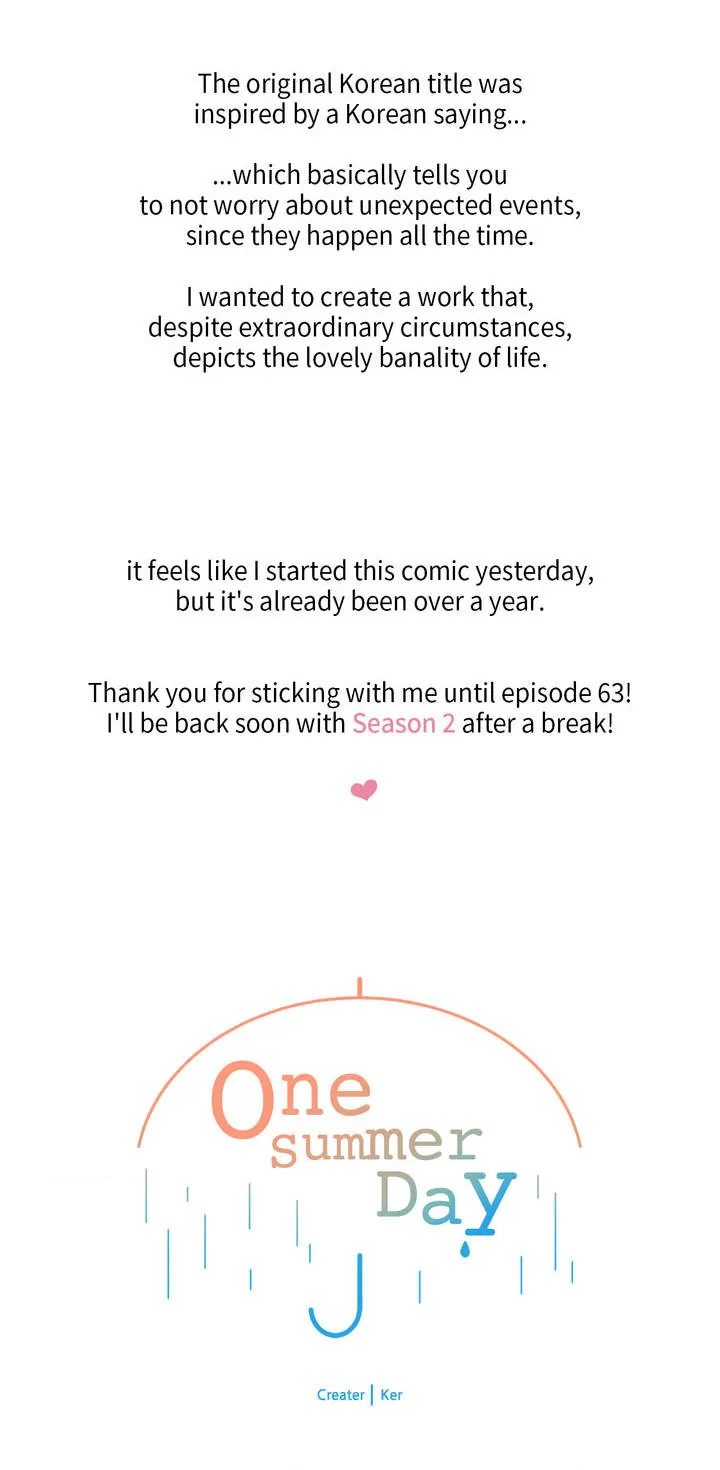 One Summer Day - Chapter 63.5 Page 7