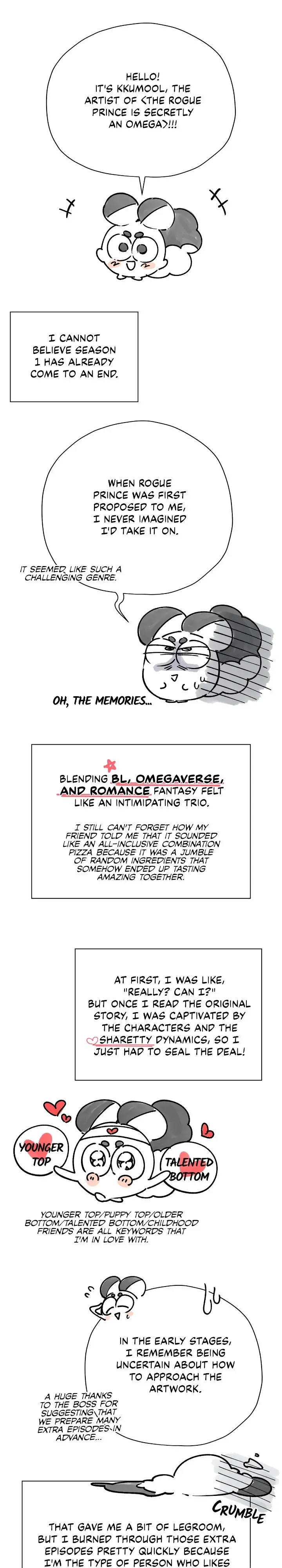 The Rogue Prince Is Secretly an Omega - Chapter 32.10 Page 3