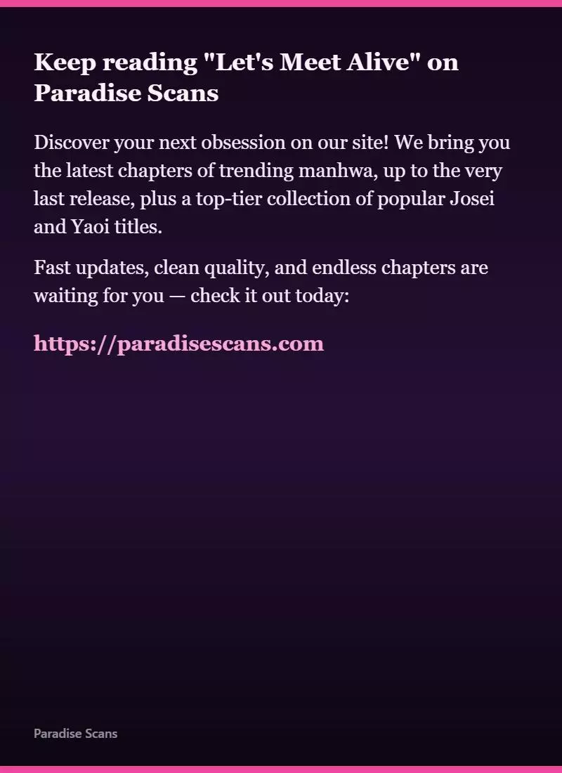 Let’s Meet Alive - Chapter 58 Page 8