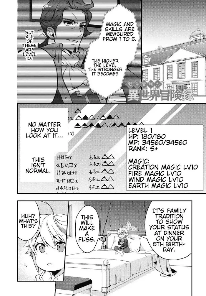 Tensei Kizoku No Isekai Boukenroku ~Jichou Wo Shiranai Kamigami No Shito~ - Chapter 2 Page 1