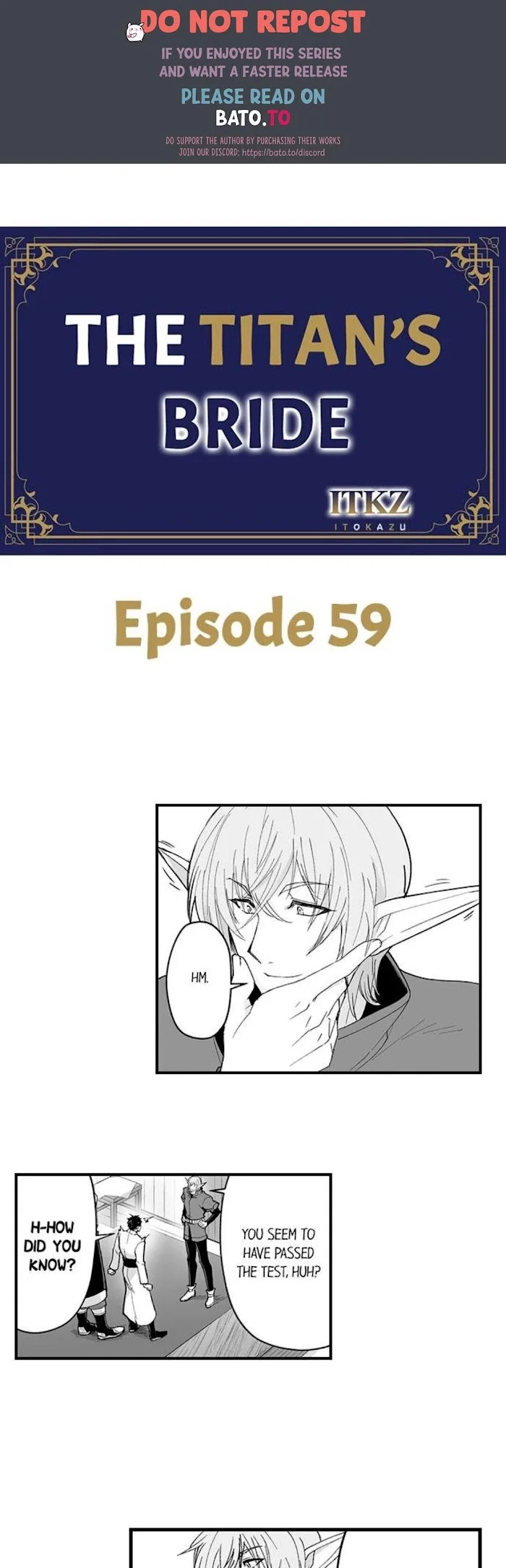 The Titan’s Bride - Chapter 59 Page 1
