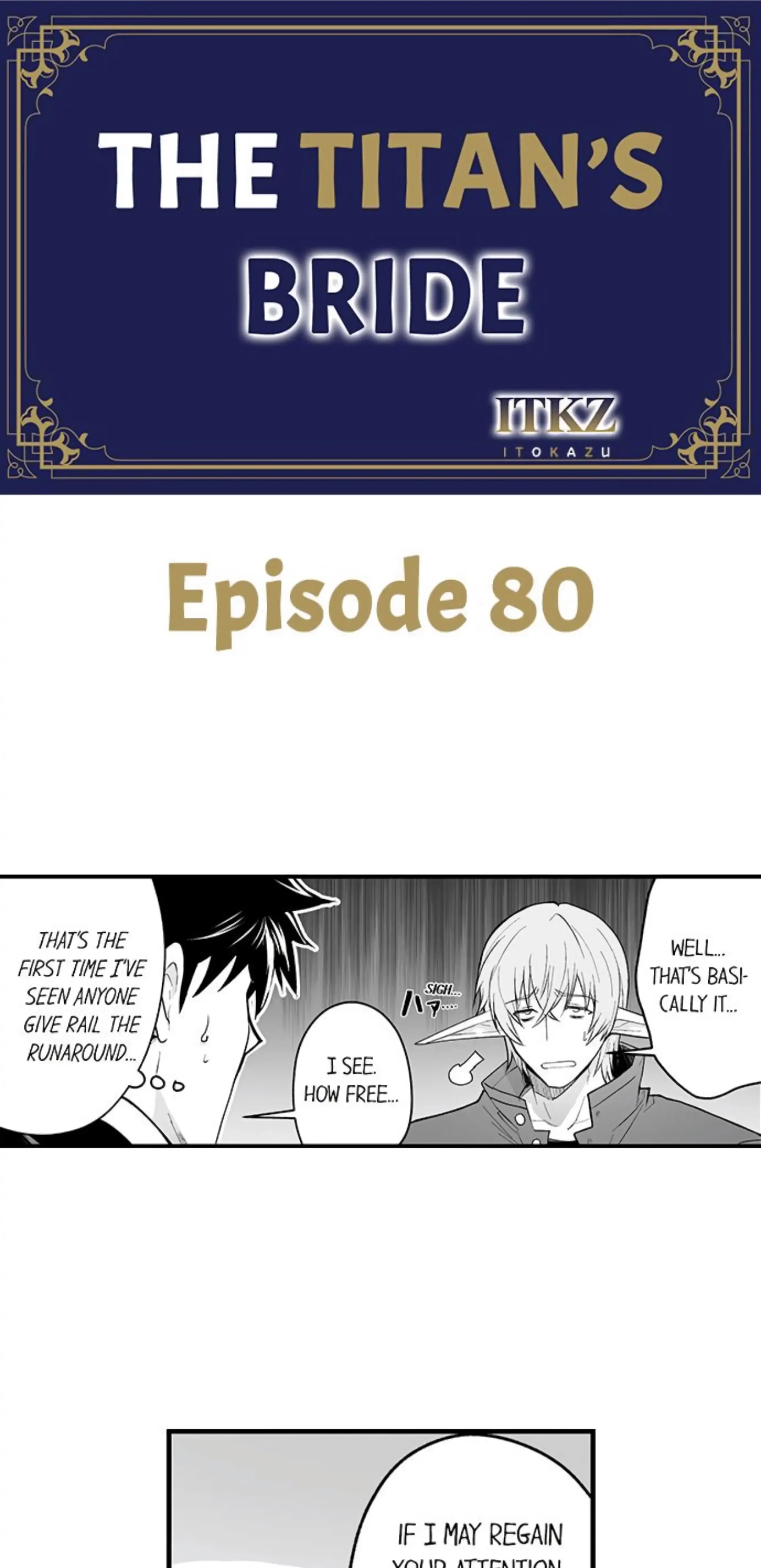 The Titan’s Bride - Chapter 80 Page 1