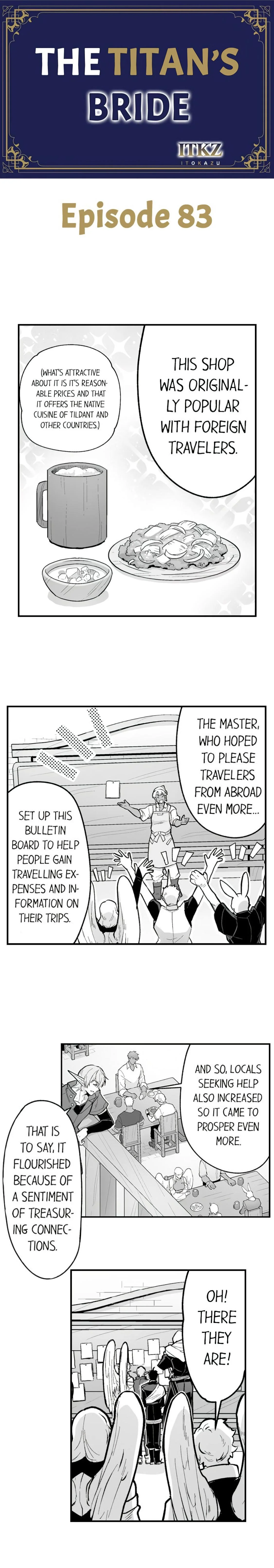 The Titan’s Bride - Chapter 83 Page 1