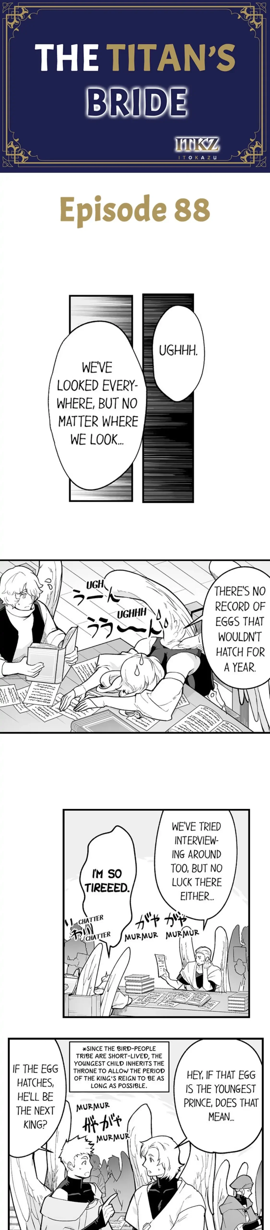 The Titan’s Bride - Chapter 88 Page 1