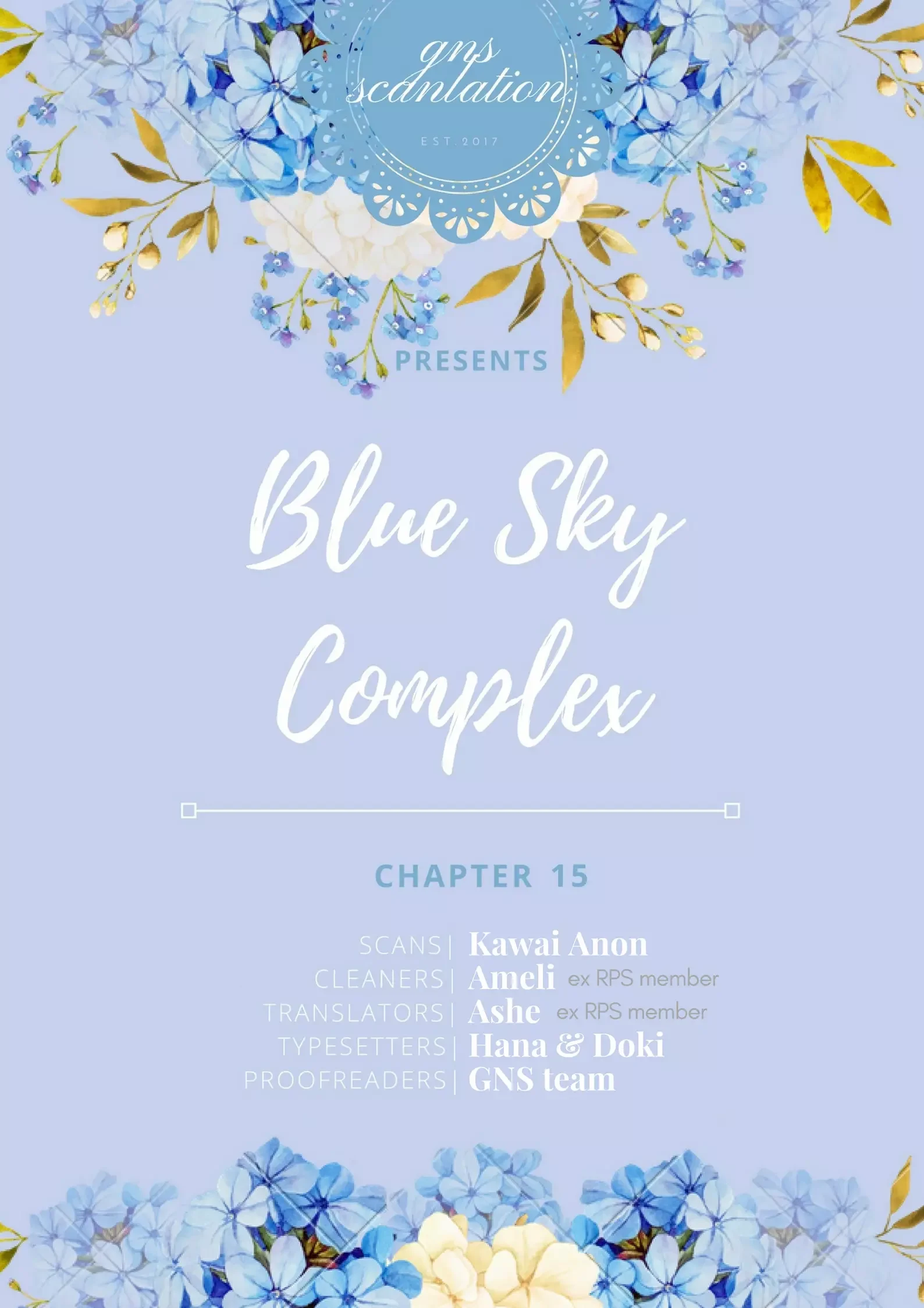 Blue Sky Complex - Chapter 15 Page 1