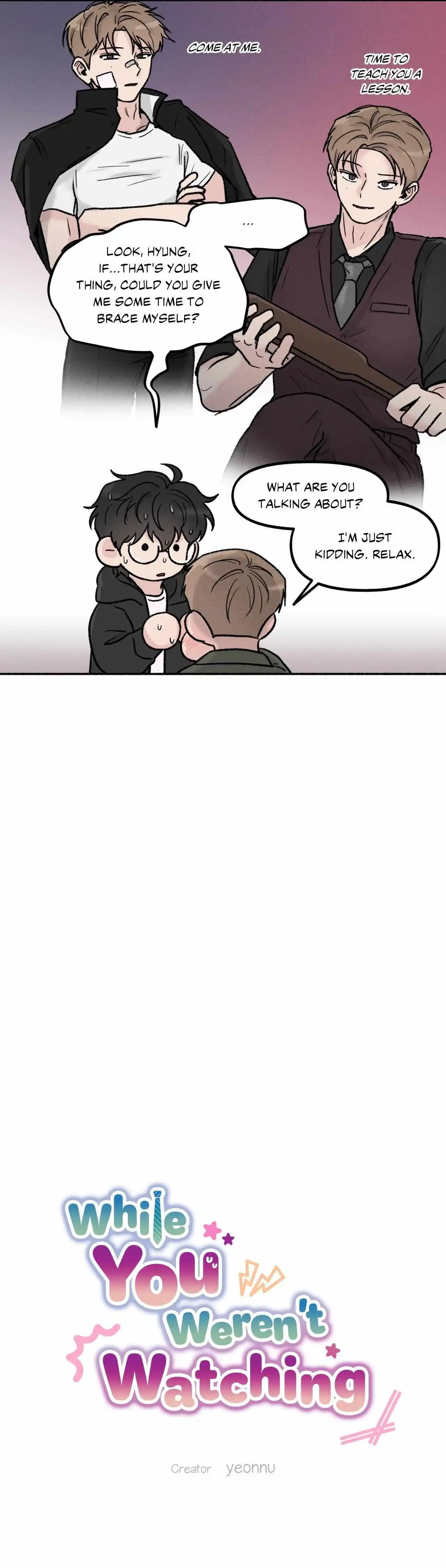 While You Were Letting Your Guard Down - Chapter 19 Page 10
