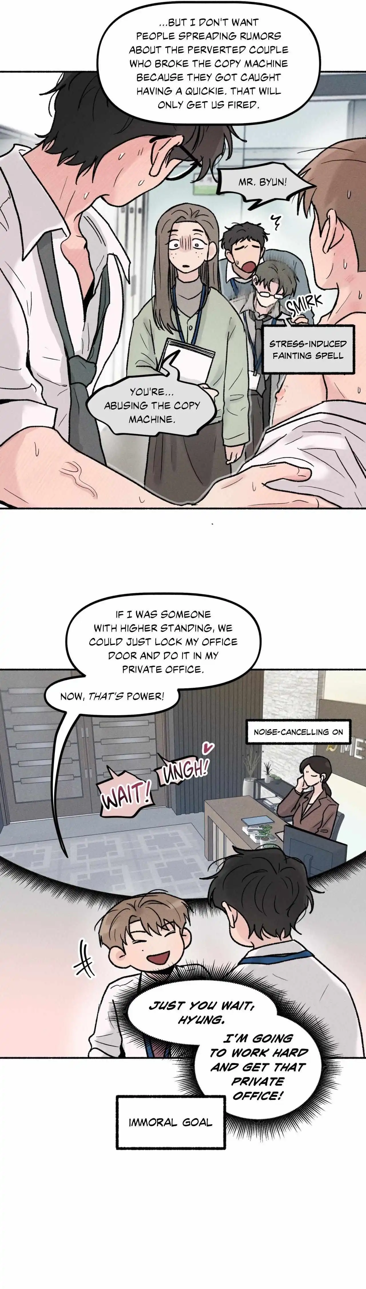 While You Were Letting Your Guard Down - Chapter 22 Page 10
