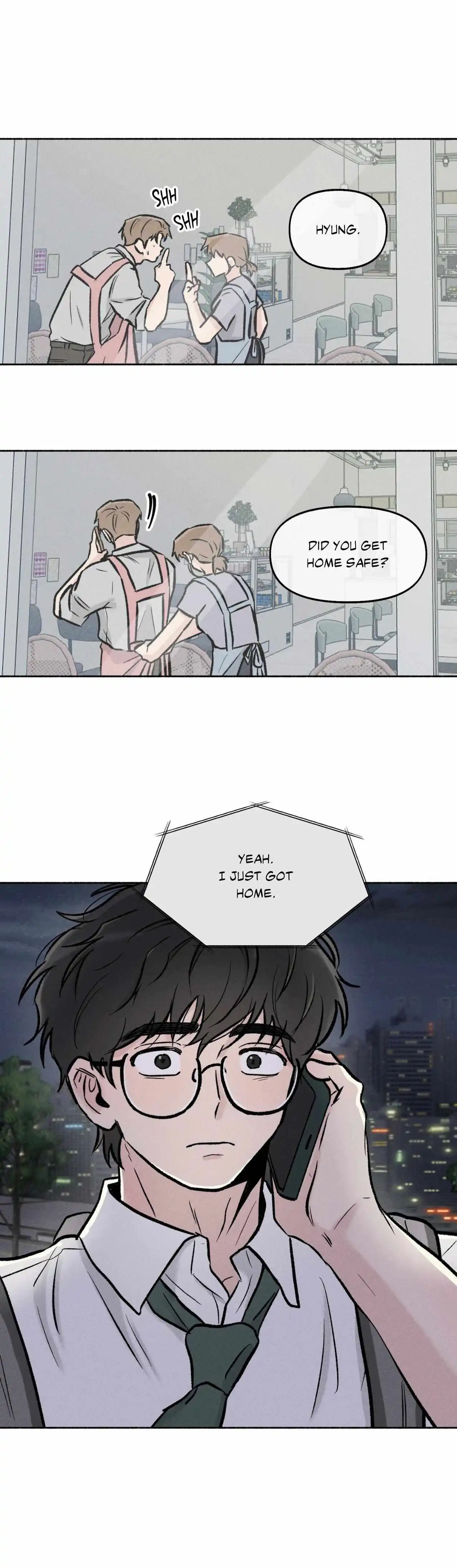 While You Were Letting Your Guard Down - Chapter 32 Page 28