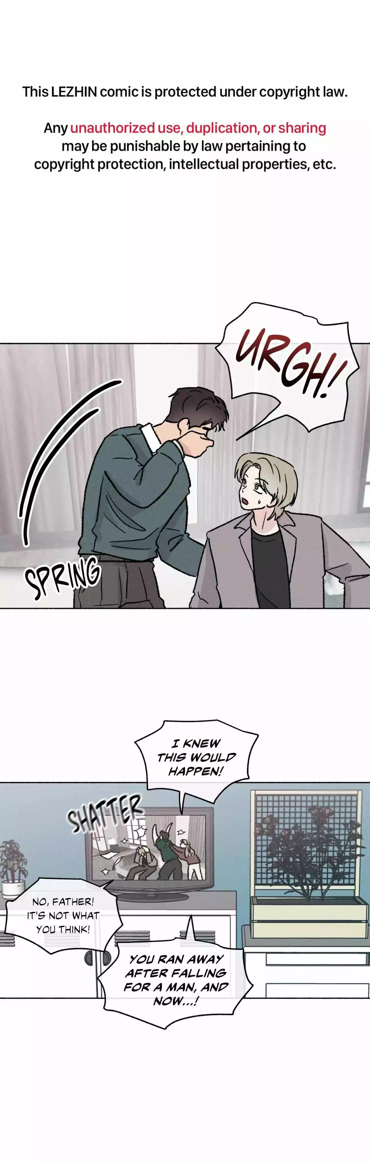 While You Were Letting Your Guard Down - Chapter 41 Page 1