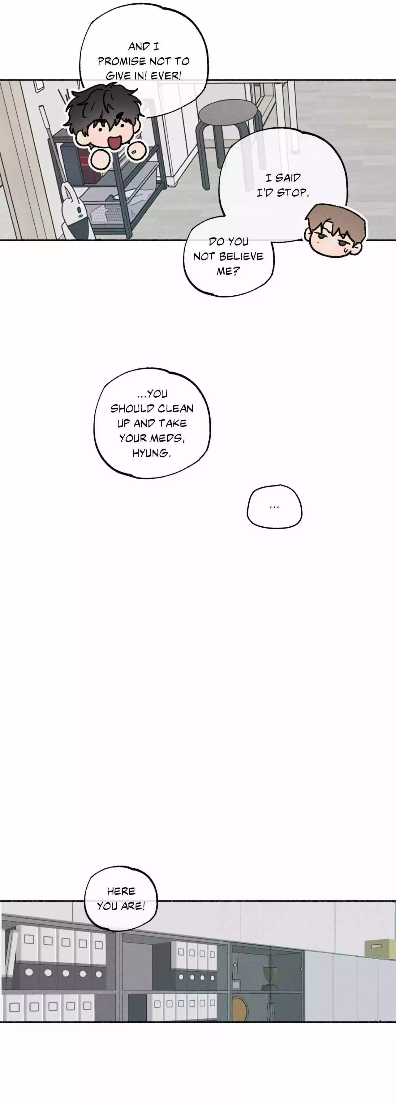 While You Were Letting Your Guard Down - Chapter 41 Page 22