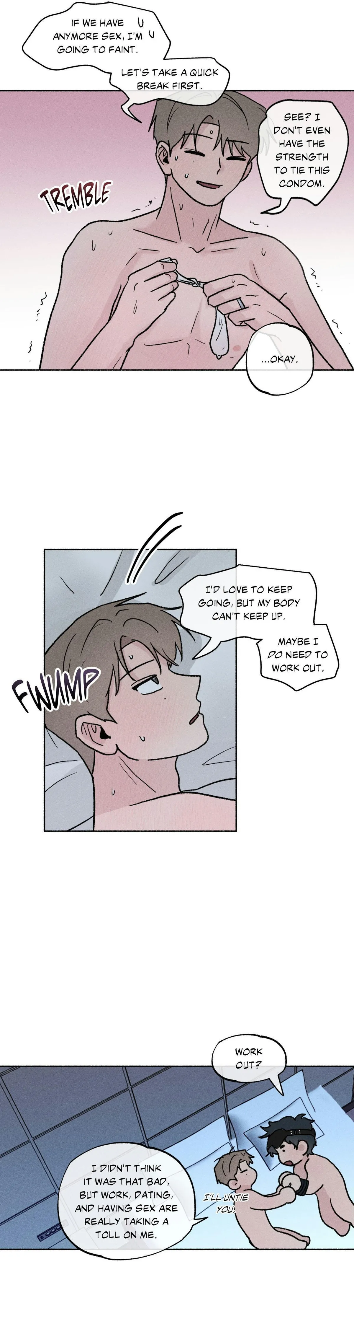 While You Were Letting Your Guard Down - Chapter 42 Page 8