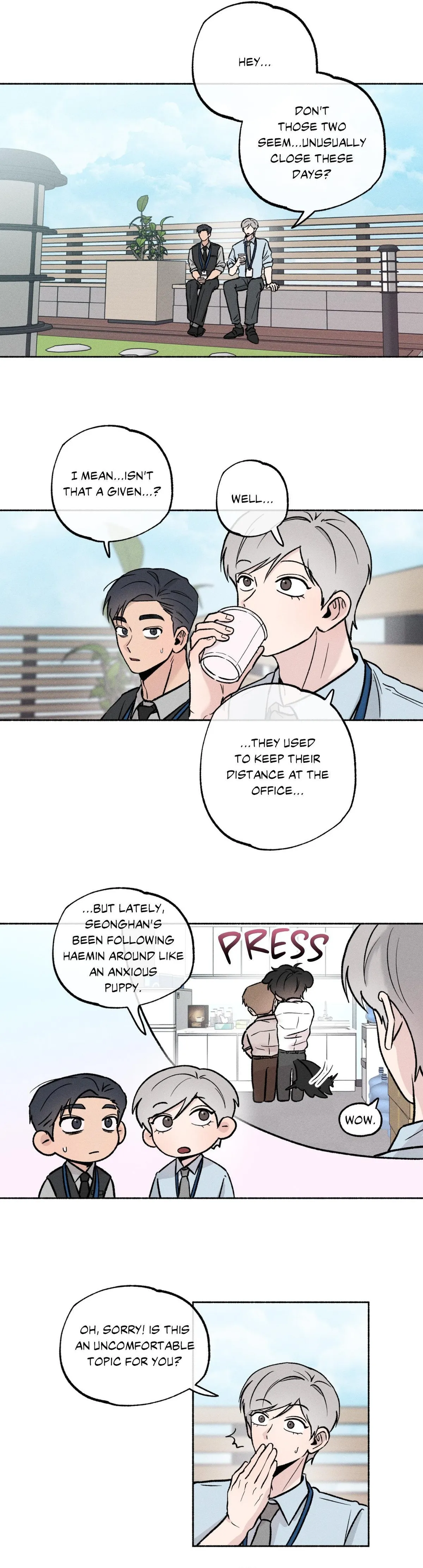 While You Were Letting Your Guard Down - Chapter 44 Page 11