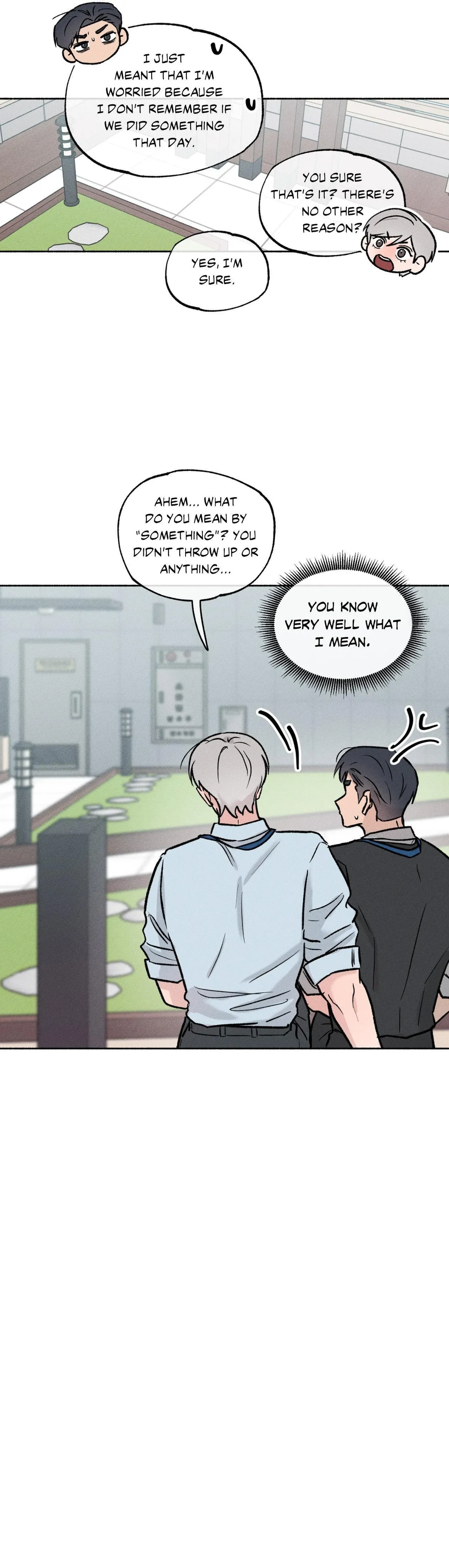 While You Were Letting Your Guard Down - Chapter 44 Page 14