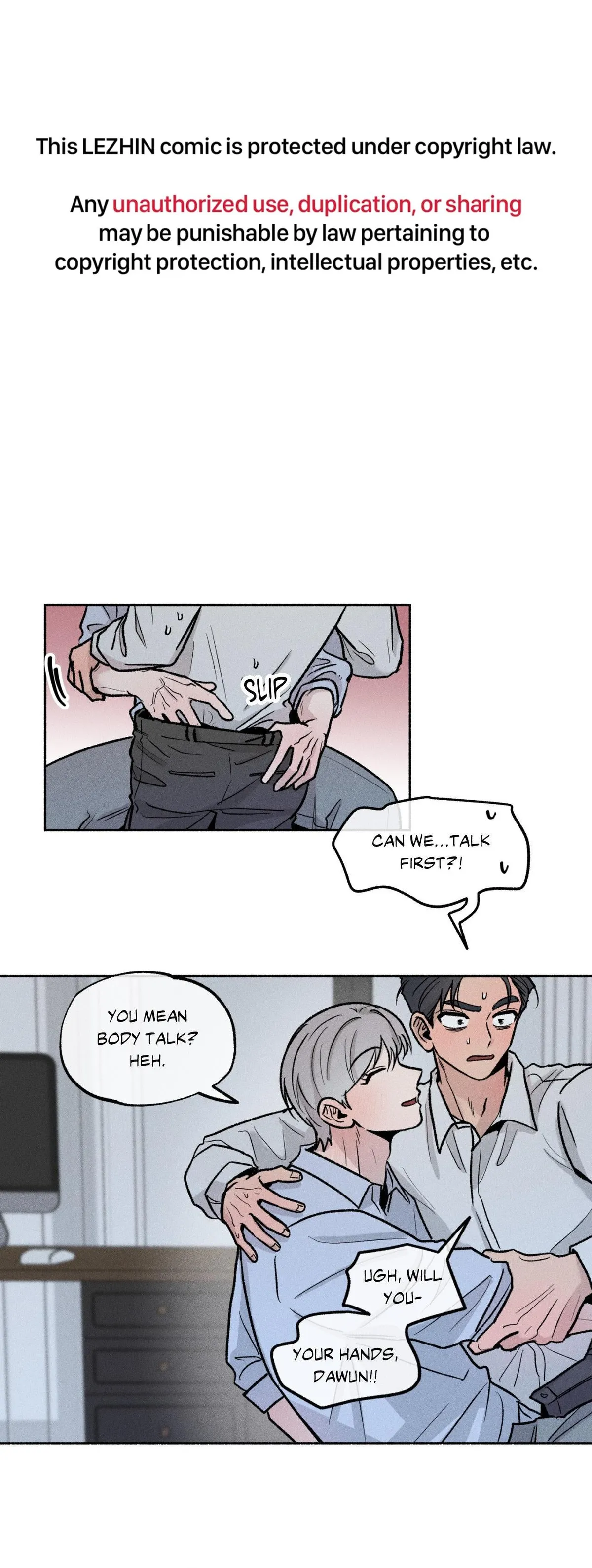 While You Were Letting Your Guard Down - Chapter 48 Page 1
