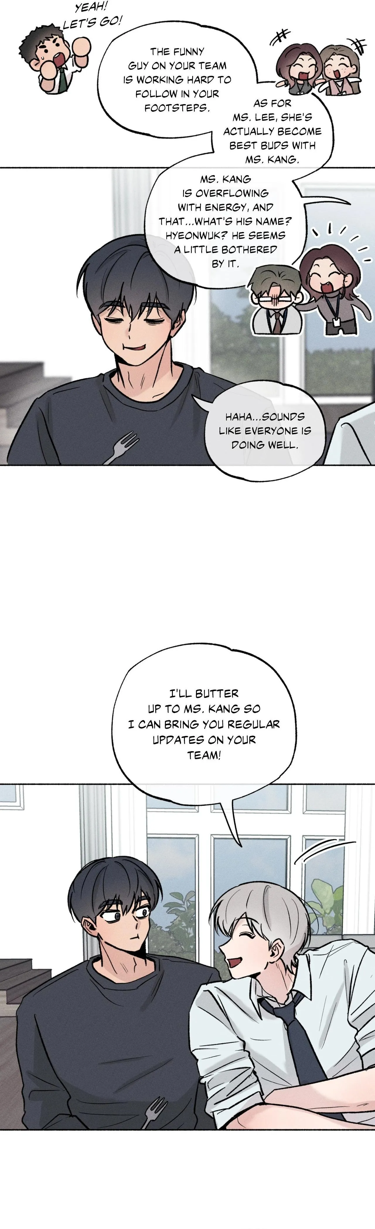 While You Were Letting Your Guard Down - Chapter 55 Page 9