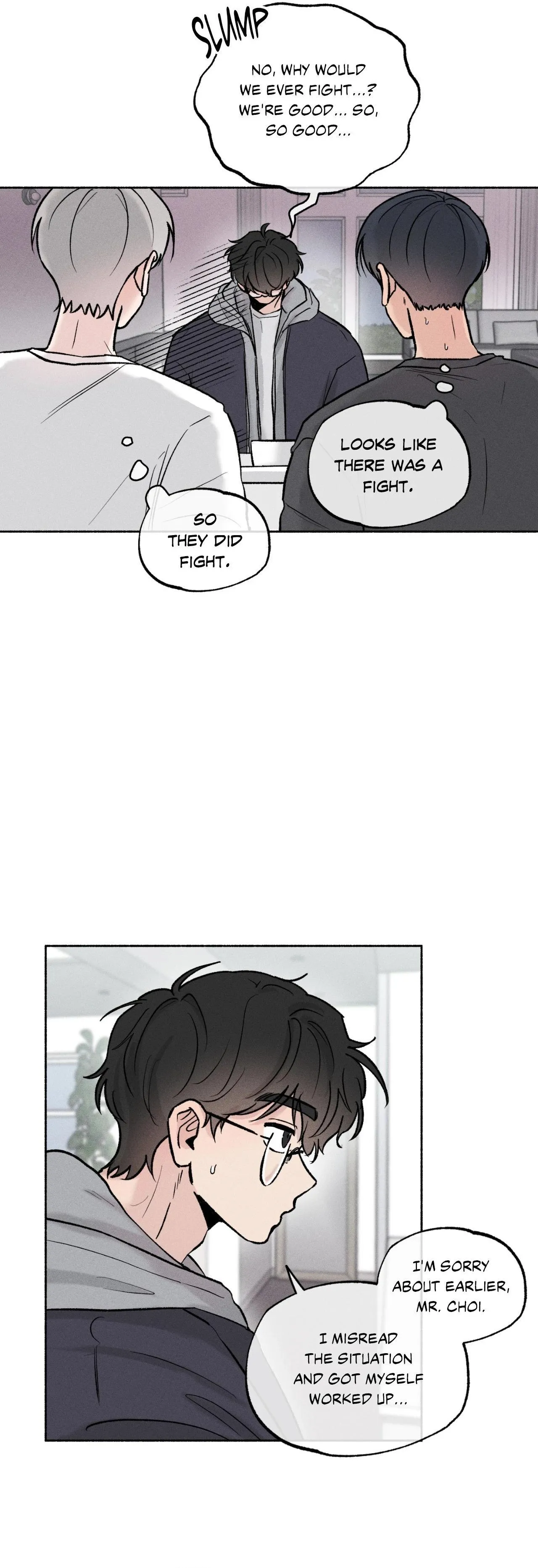 While You Were Letting Your Guard Down - Chapter 58 Page 8
