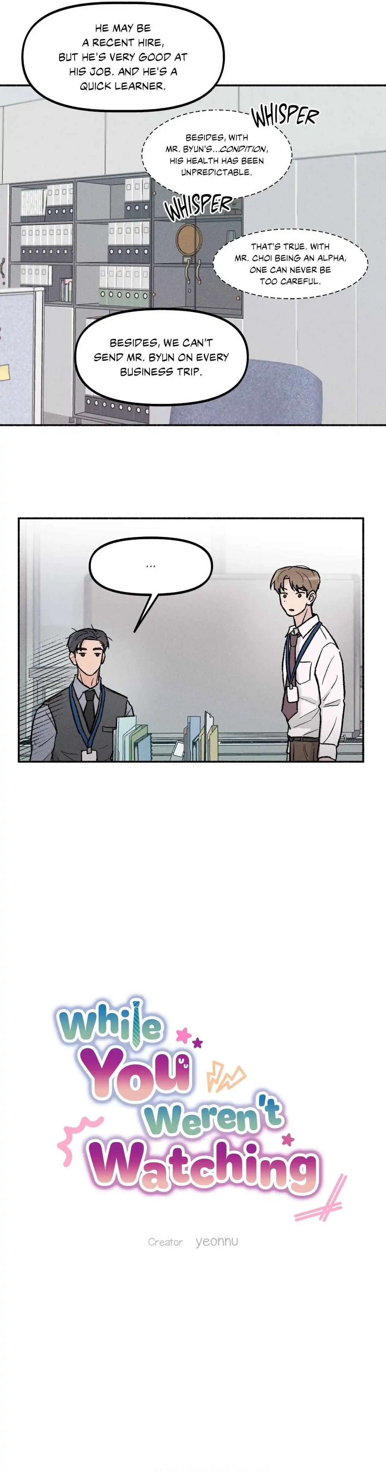 While You Were Letting Your Guard Down - Chapter 9 Page 6