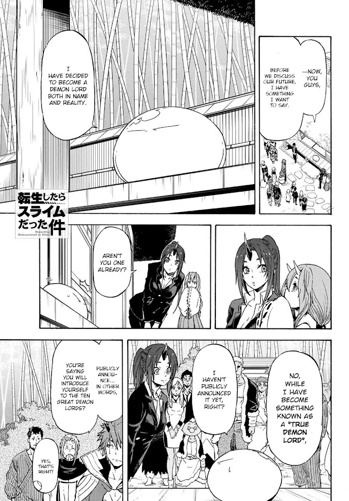 Tensei Shitara Slime Datta Ken - Chapter 71 Page 1