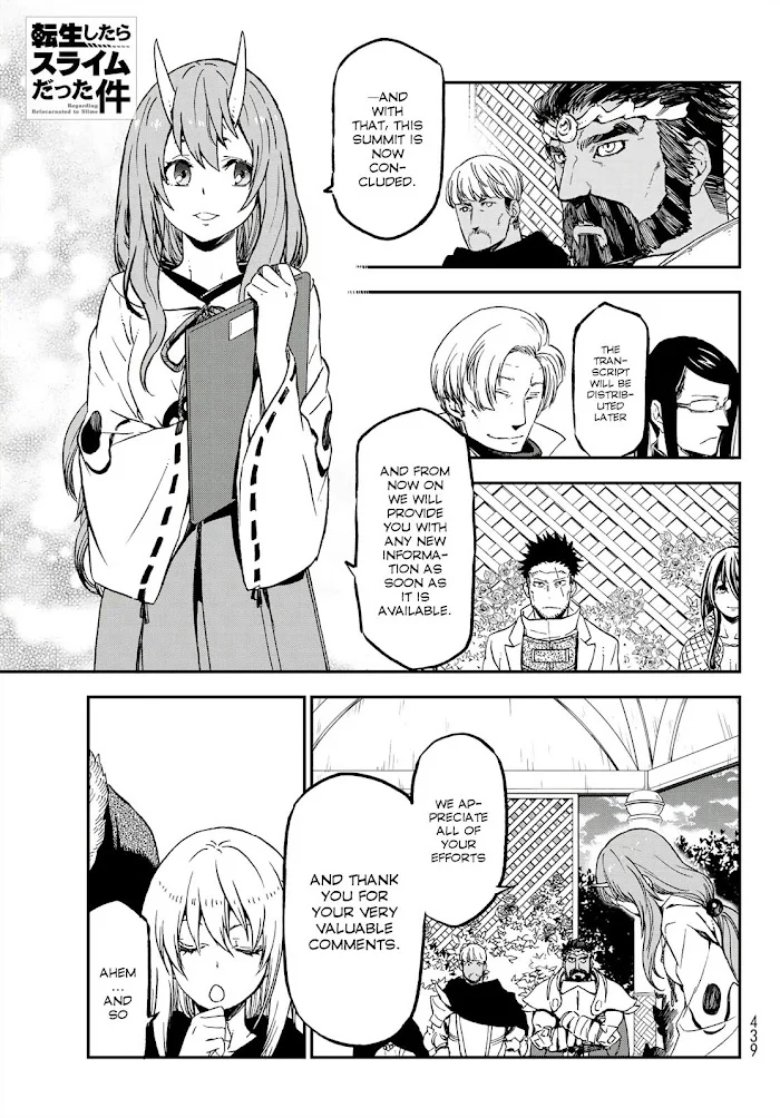 Tensei Shitara Slime Datta Ken - Chapter 76 Page 1