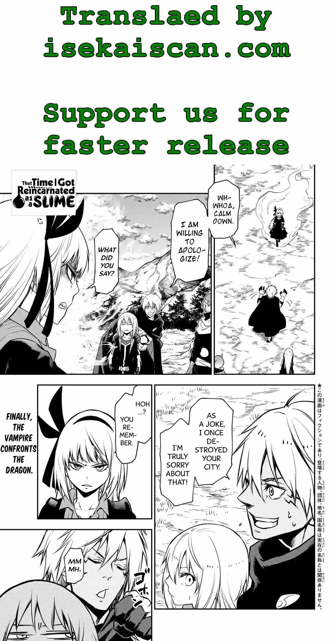 Tensei Shitara Slime Datta Ken - Chapter 98 Page 1