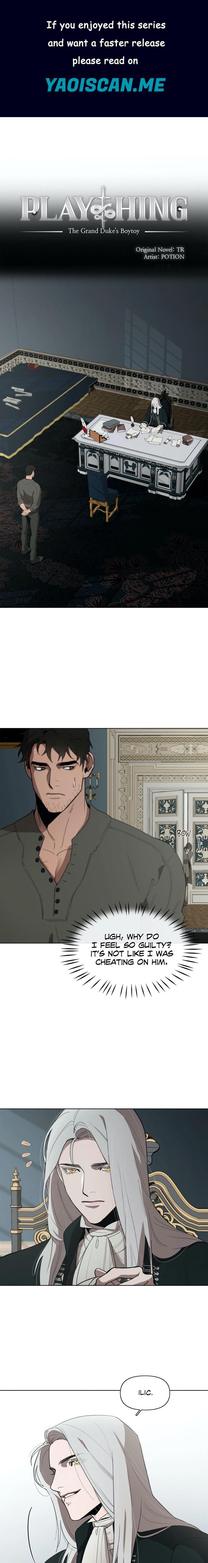 Plaything: The Grand Duke’s Boytoy (Uncensored) - Chapter 10 Page 1