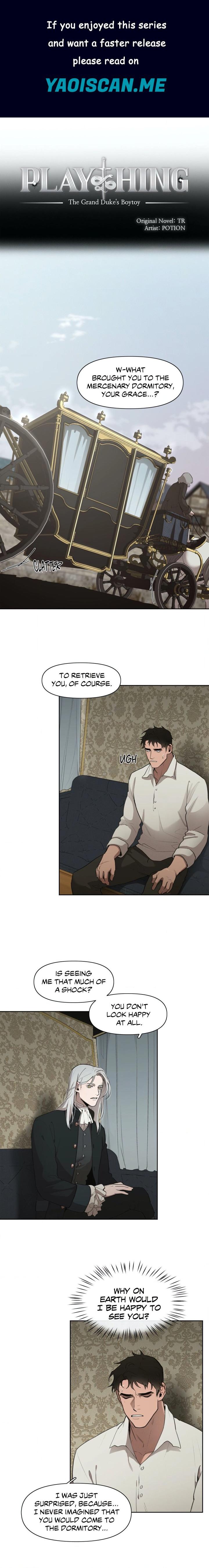 Plaything: The Grand Duke’s Boytoy (Uncensored) - Chapter 16 Page 1
