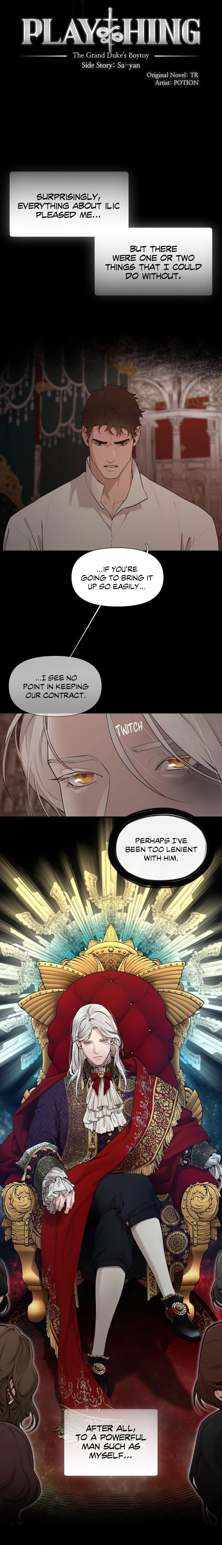 Plaything: The Grand Duke’s Boytoy (Uncensored) - Chapter 33.04 Page 2