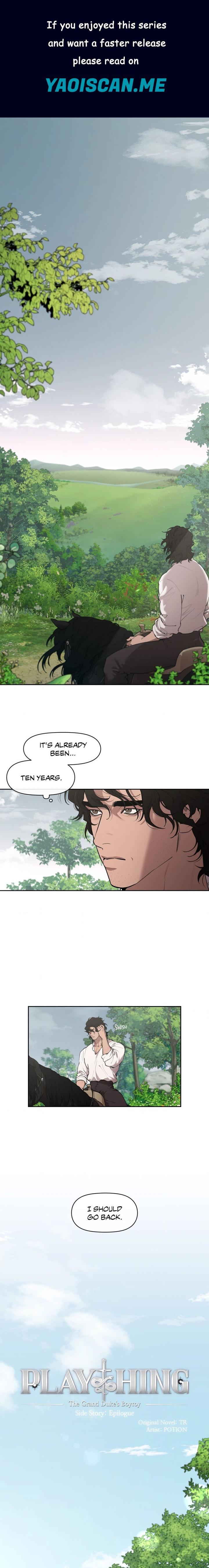 Plaything: The Grand Duke’s Boytoy (Uncensored) - Chapter 33.09 Page 1