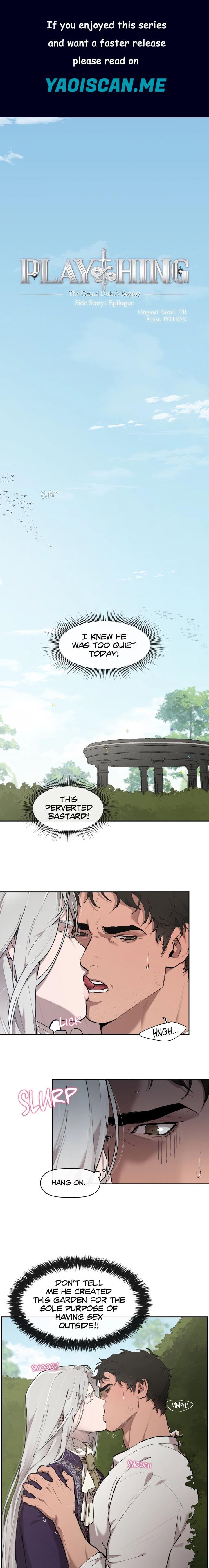 Plaything: The Grand Duke’s Boytoy (Uncensored) - Chapter 33.10 Page 1