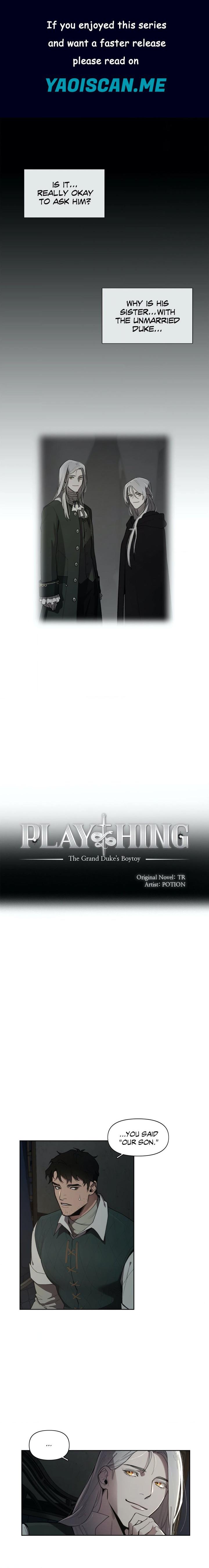 Plaything: The Grand Duke’s Boytoy (Uncensored) - Chapter 7 Page 1