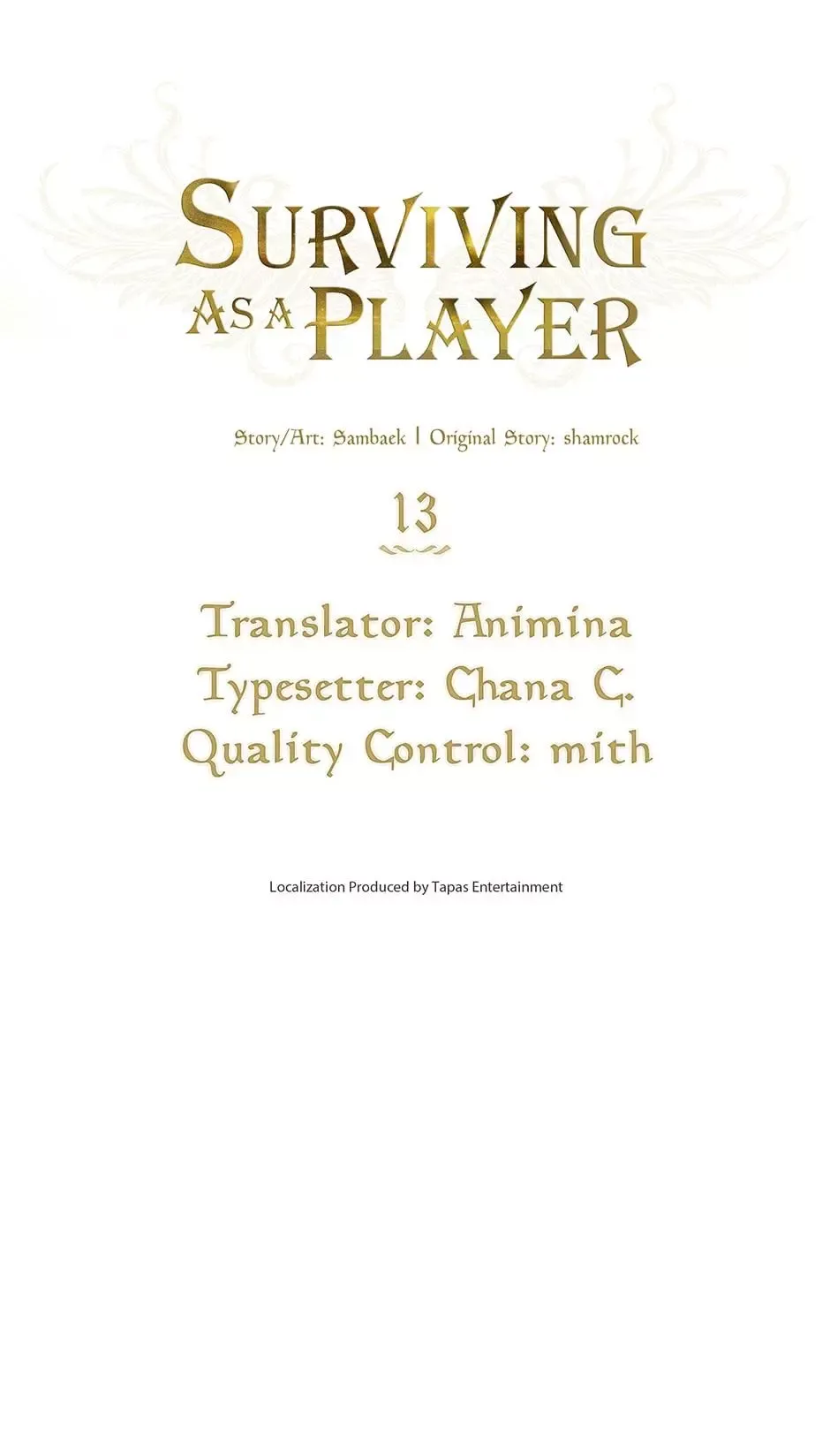 How To Survive As A Player - Chapter 13 Page 16
