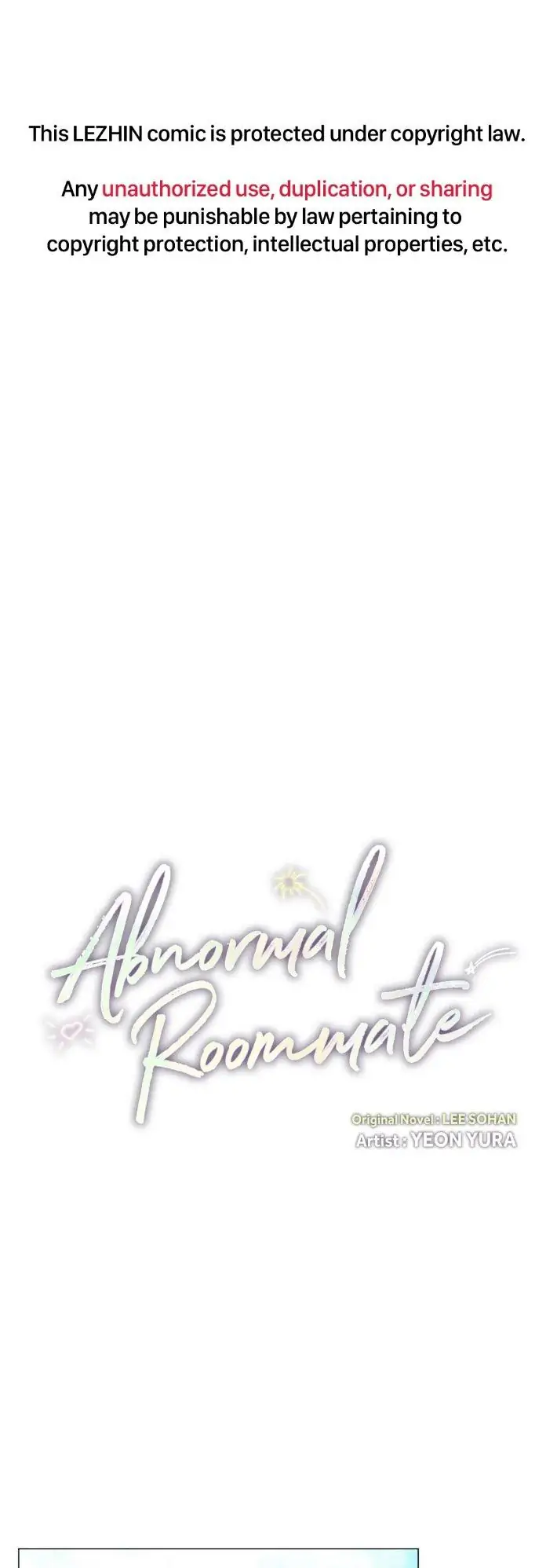 Abnormal Rommate - Chapter 12 Page 1