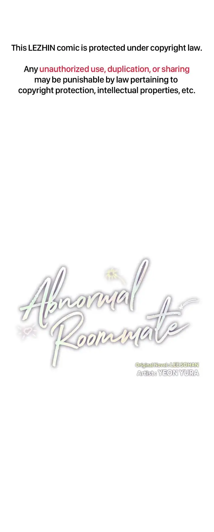 Abnormal Rommate - Chapter 15 Page 1