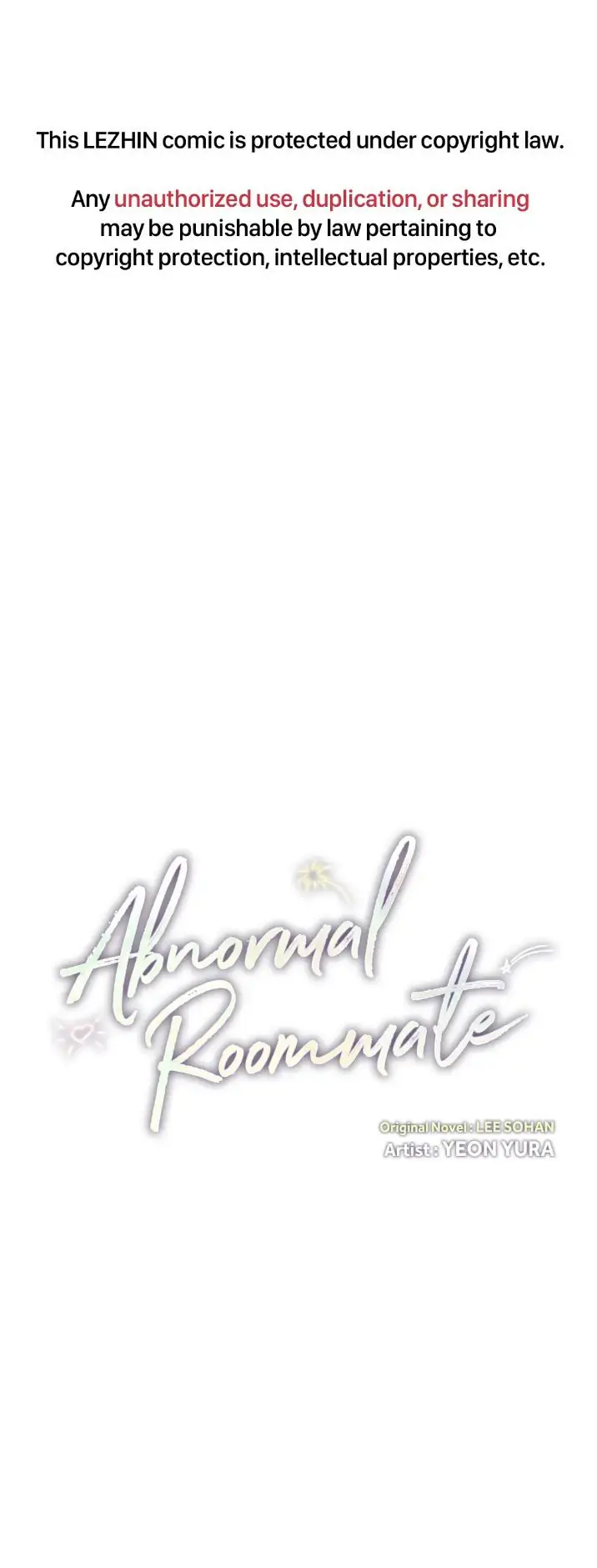 Abnormal Rommate - Chapter 18 Page 1