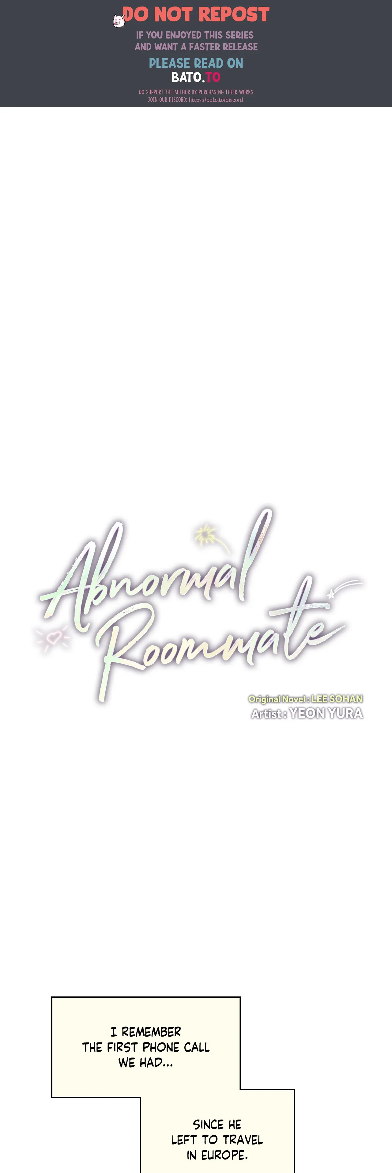Abnormal Rommate - Chapter 45 Page 1