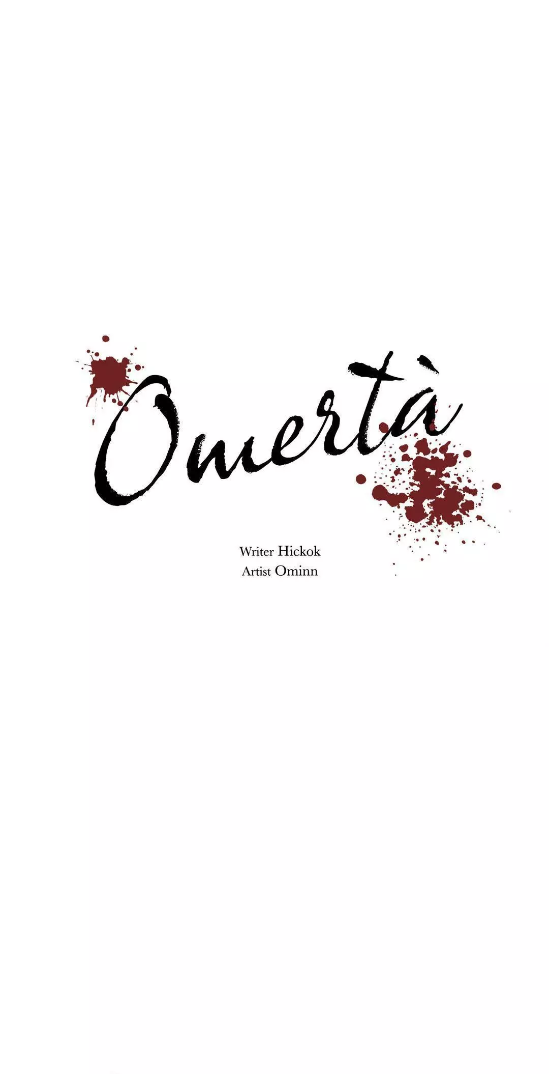 Omerta - Chapter 7 Page 1